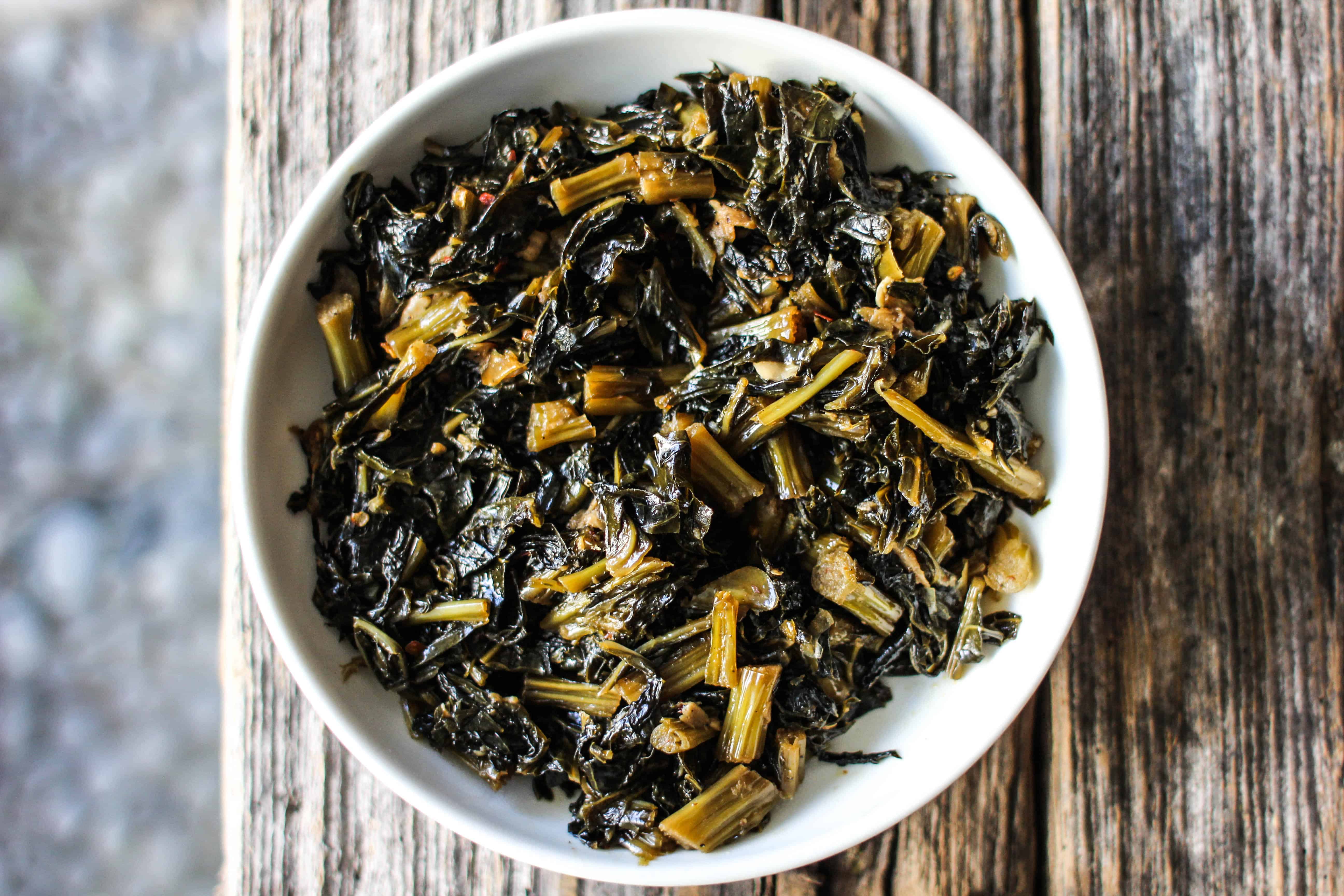 Instant Pot Jammy Collard Greens This Mess is Ours