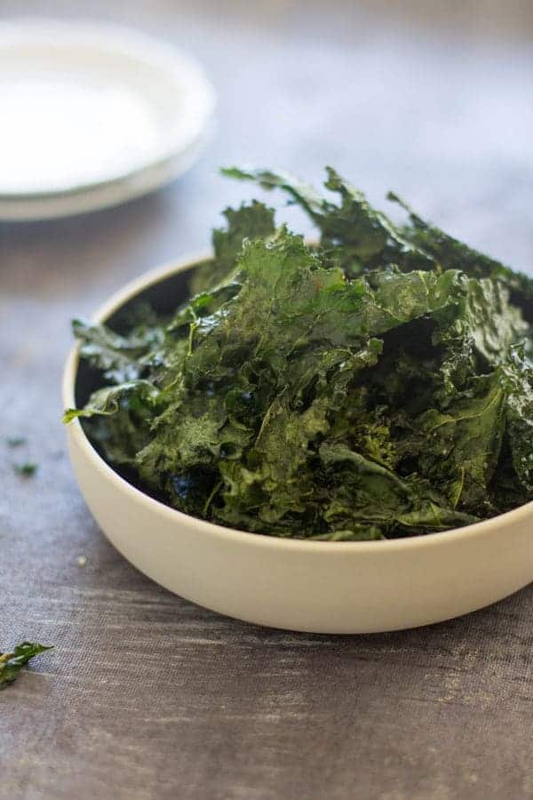 Easy Crispy Kale Chips with @Massel by @beardandbonnet on www.thismessisours.com
