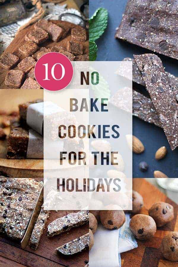 10 Gluten Free No Bake Cookies for the Holiday's on @beardandbonnet
