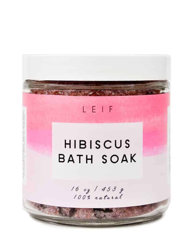 Leif Hibiscus Bath Soak