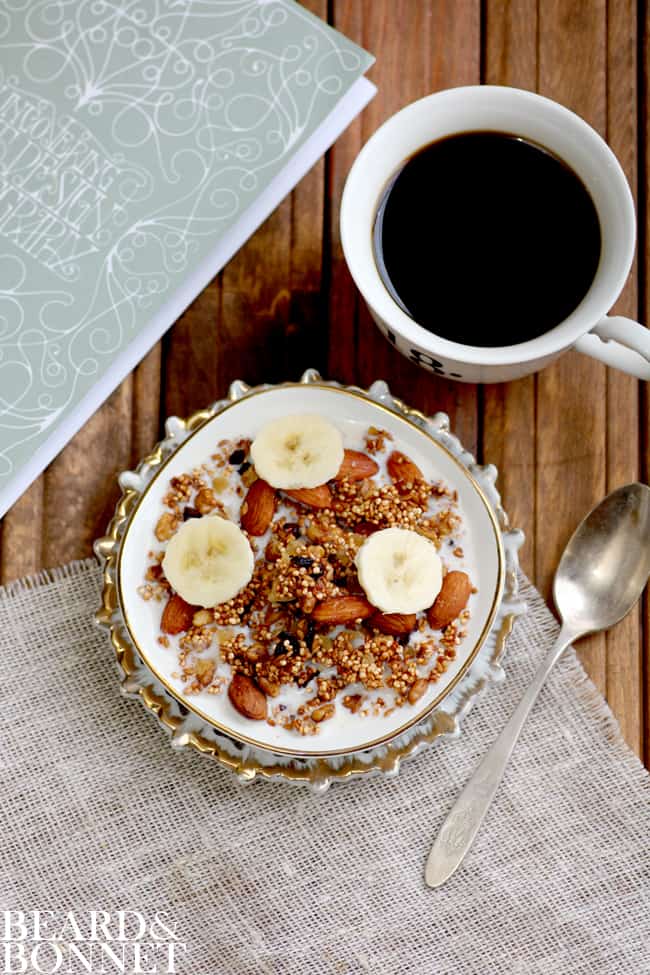 Ginger Quinoa Granola