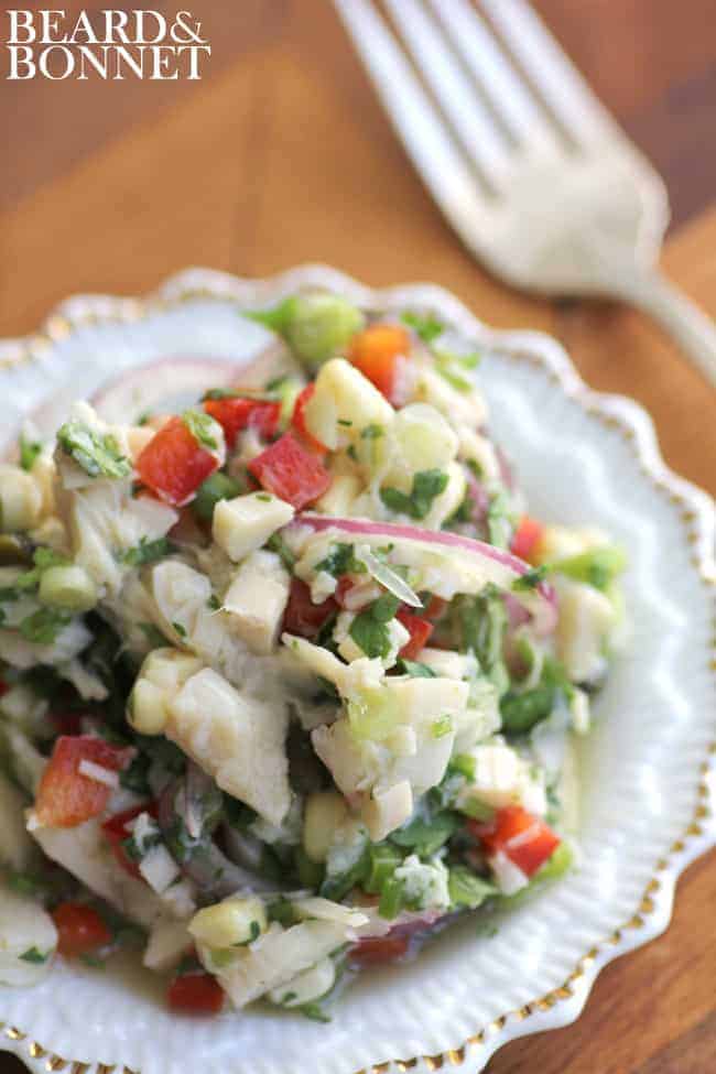 Vegan Ceviche {Beard and Bonnet}