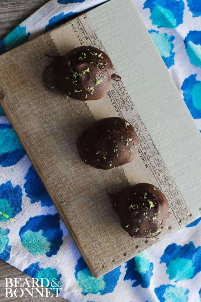 Key Lime "Cheesecake" Truffles {Beard and Bonnet} #glutenfree