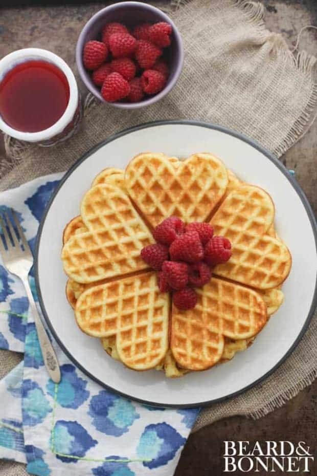 America's Test Kitchen's Gluten Free Buttermilk Waffles and How Can It Be Gluten Free Cookbook Giveaway {Beard and Bonnet}