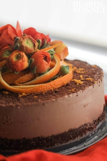 Raw Chocolate-Orange Torte From The Blender Girl Cookbook & A Giveaway #glutenfree #vegan #raw