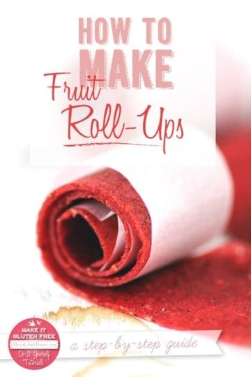How To Make Fruit Roll-Ups {Beard and Bonnet} #glutenfree #vegan