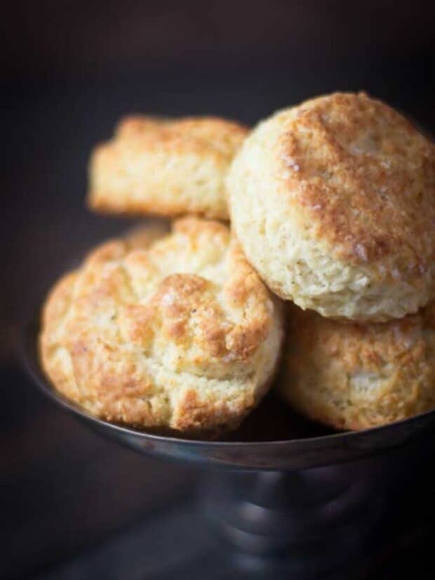 Life Changing Gluten Free Buttermilk Biscuits recipe { @beardandbonnet www.thismessisours.com }