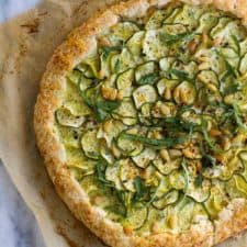 Summer Squash and Ricotta Galette-image