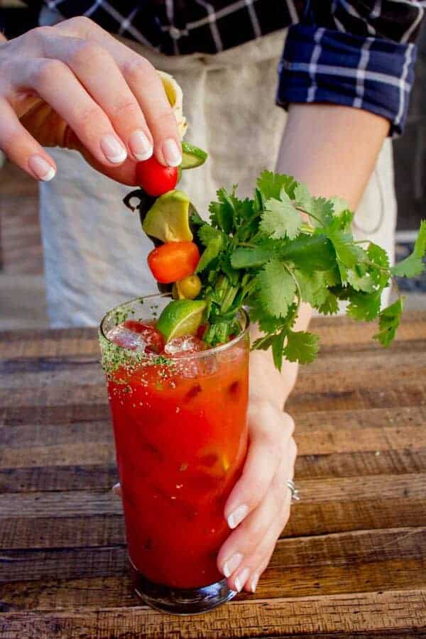 California Fresh Bloody Mary recipe by @beardandbonnet on www.thismessisours.com