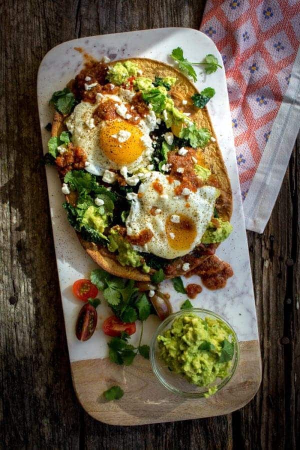 Supper-Sized Flatout Avocado Toast recipe on @beardandbonnet www.thismessisours.com