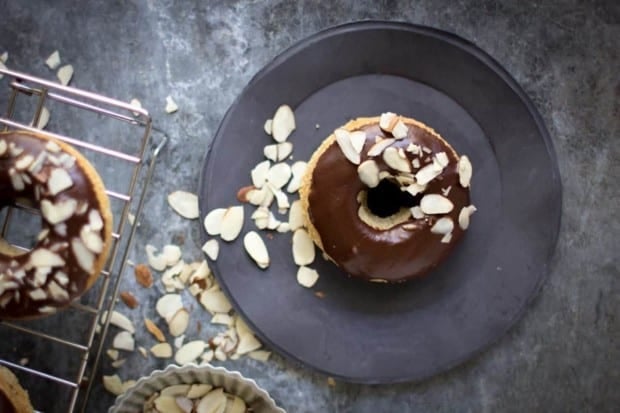 Gluten Free for Good: Spiced Doughnuts + Mocha Glaze | @thismessisours