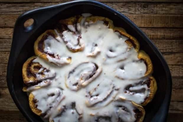 Decadent Gluten Free Cinnamon Rolls | @thismessisours