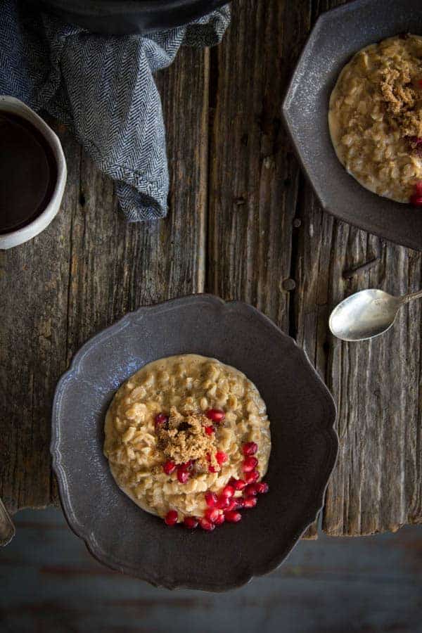 Easy Vegan London Fog Oatmeal | @thismessisours @lovemysilk #doplants