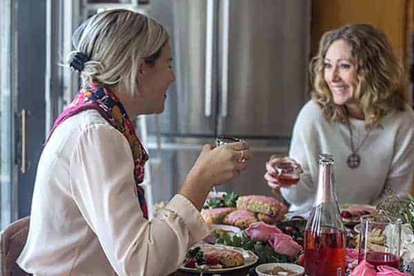 How to Host a Galentine's Brunch || Although you may be tempted to invite all of your lady friends to the Galentine's Day brunch, the more guests you have coming the more stressful the day can become. Keep the gathering small so you can slow down and enjoy mingling with them instead of feeling like you have to rush all over the place being the host. || @thismessisours