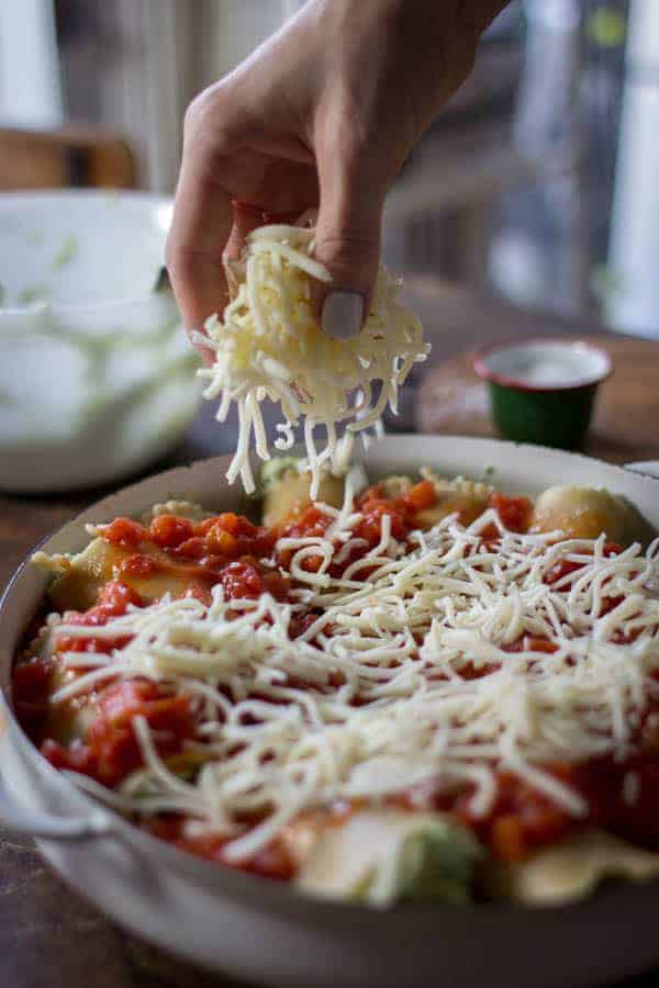 Broccoli and Ricotta Lasagna Rolls recipe | @thismessisours