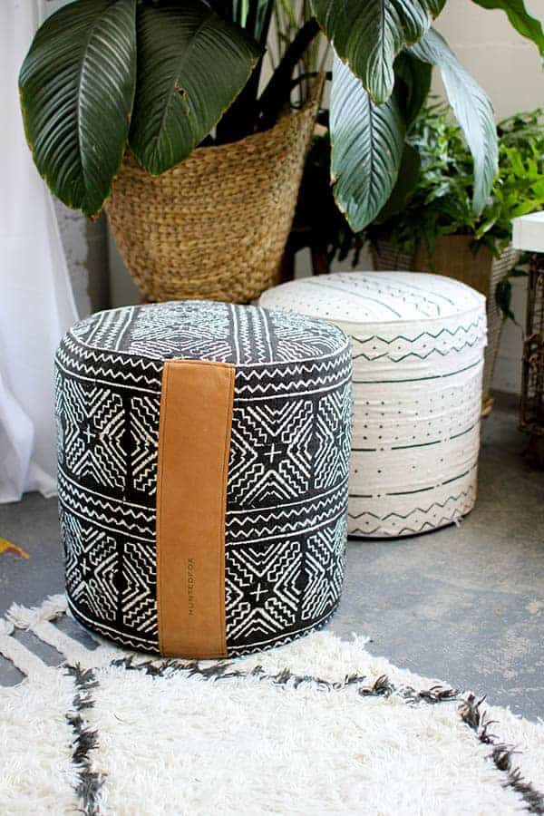SHOP || The Hunted Fox || @thehuntedfox makes handcrafted pieces for the modern family. From pillows to throws, poufs to pouches, all of their original products are designed and manufactured in their downtown Los Angeles studio. || @thismessisours