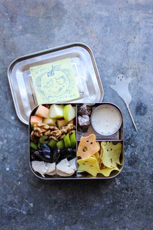 Deconstructed Waldorf Salad recipe || A modern lunchbox spin on a classic waldorf salad. || #glutenfree #projectlunchbox