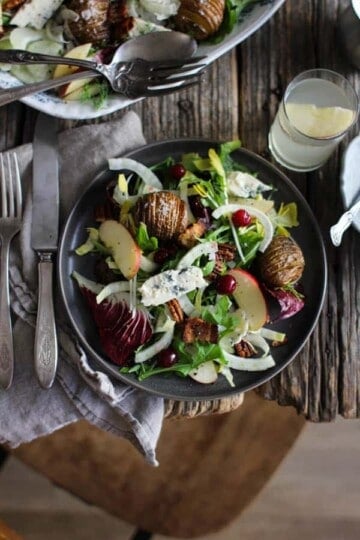 A bowl of Orchard Inspired Holiday Salad