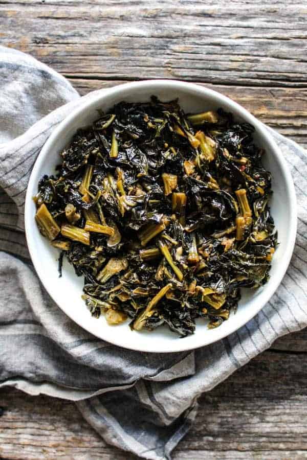 My Quick, Easy and Delicious Instant Pot Collard Greens | This Mess is Ours