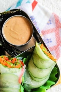 Kid-Approved Thai Peanut Butter Dipping Sauce