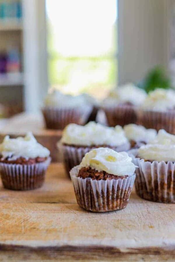 Easy Gluten Free Carrot Cake Muffins This Mess is Ours