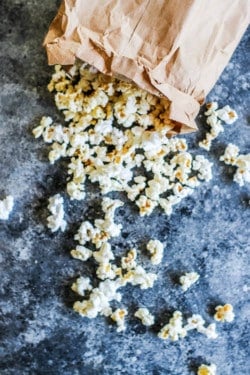DIY Brown Bag Microwave Popcorn