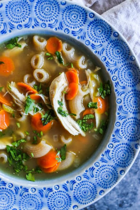 The Easiest DIY Rotisserie Chicken Broth Recipe - This Mess is Ours