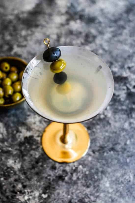 The Best Dirty Vodka Martini recipe for New Year's Eve This Mess is Ours