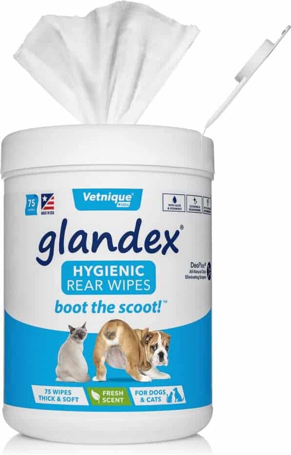 Glandex Hygienic Rear wipes