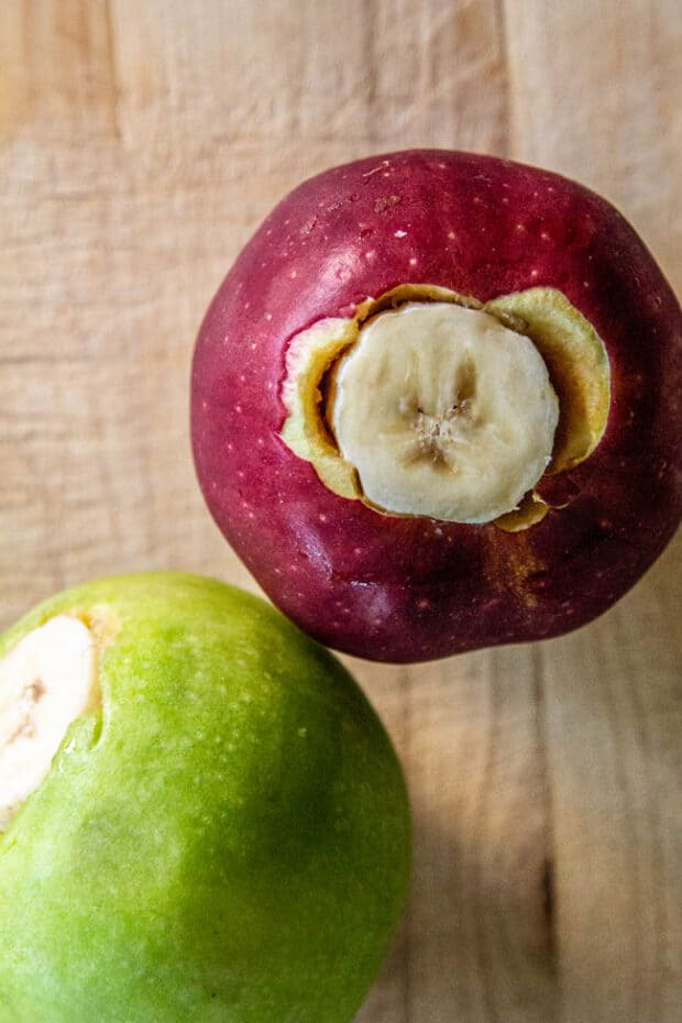 DIY Apple Kong treat recipe