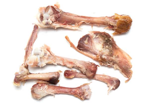 Poultry bones for clearance dogs