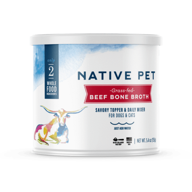 Beef Bone Broth Topper from The Native Pet