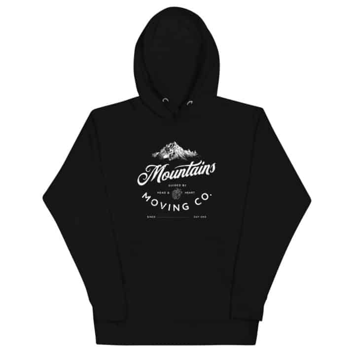 Premium Pullover Hoodie - Move Mountains - This Mess is Ours