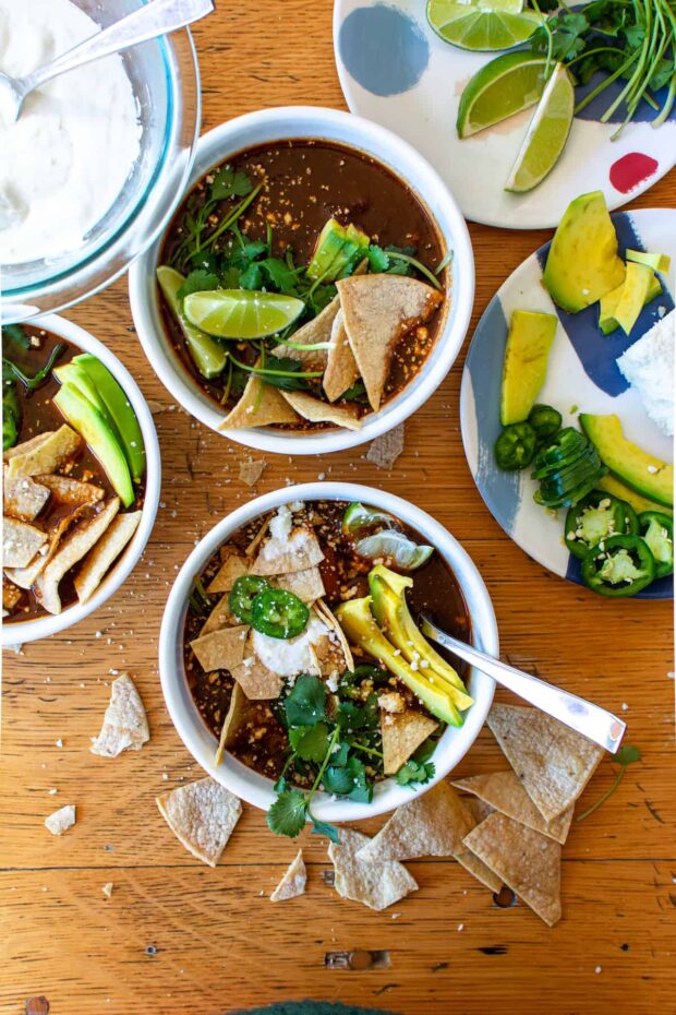 Instant Pot Chicken Tortilla Soup recipe