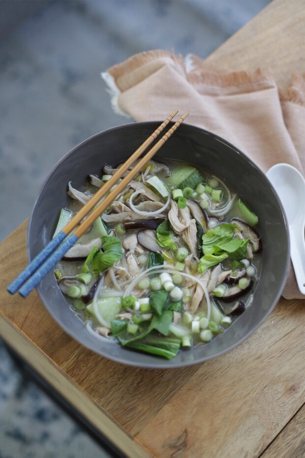 Miso Chicken Noodle Soup Recipe