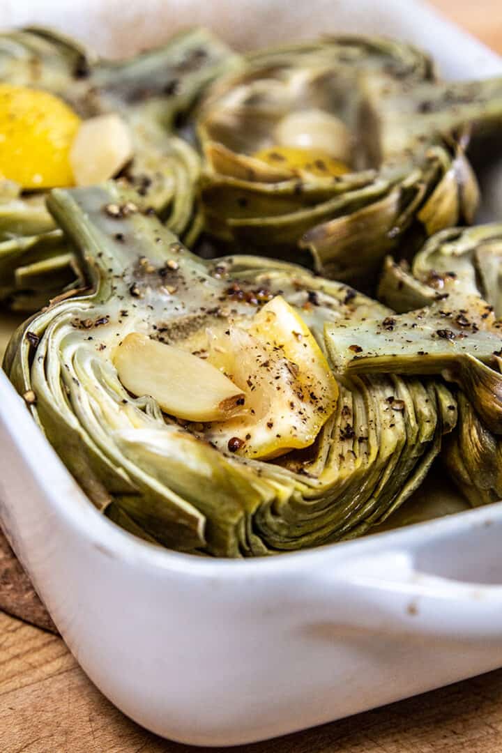 Cooking An Artichoke Made Easy Baking Artichokes This Mess is Ours