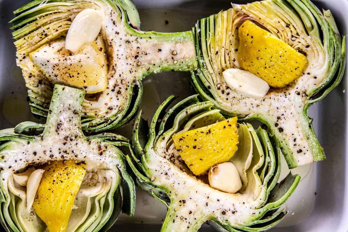 Cooking An Artichoke Made Easy Baking Artichokes This Mess is Ours