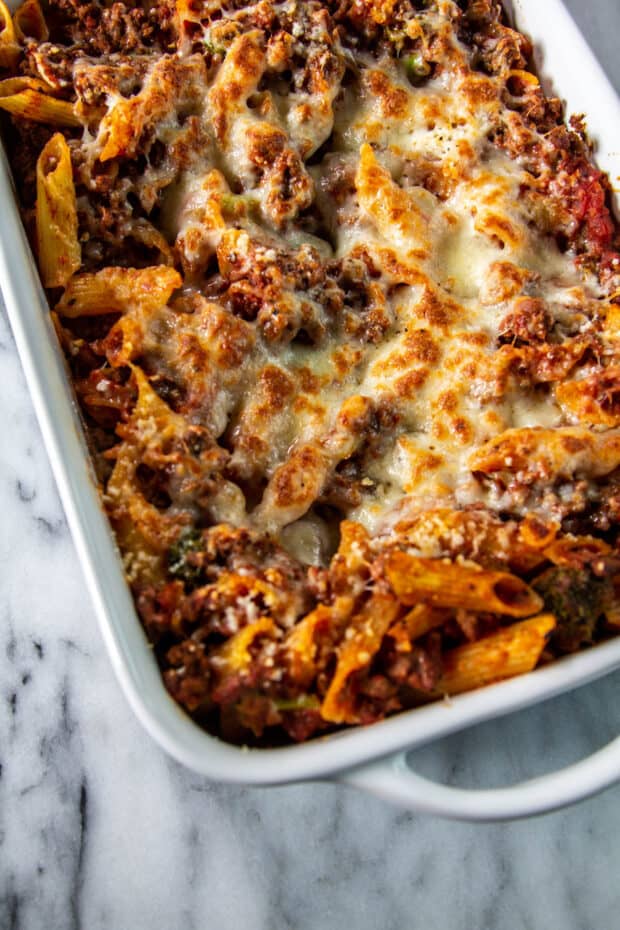A Cheesy Baked Pasta Recipe for Easy Weeknight Dinners - This Mess is Ours
