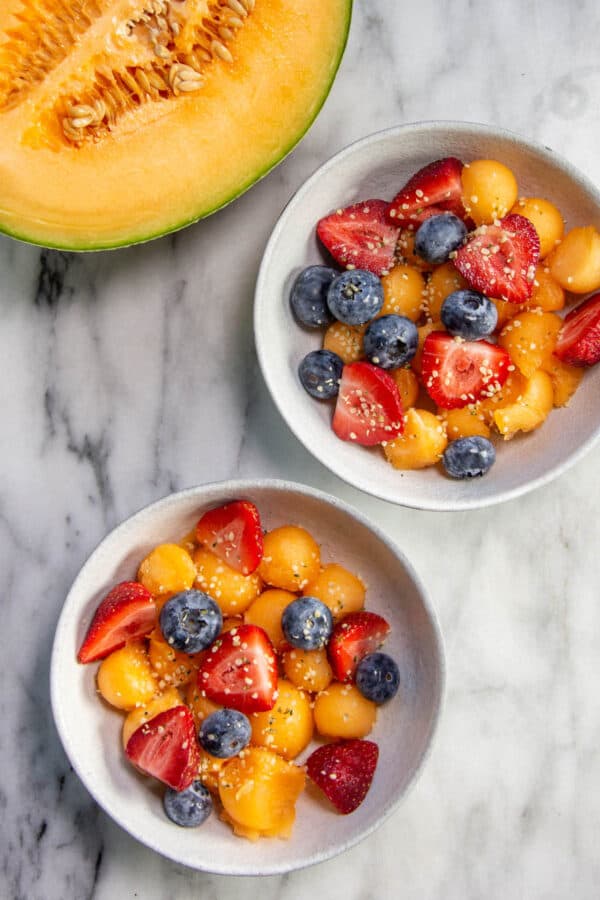 Can Dogs Eat Cantaloupe? Easy DogFriendly Fruit Salad This Mess is Ours