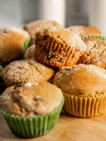 The Best Breakfast For Christmas; Fruitcake Muffins