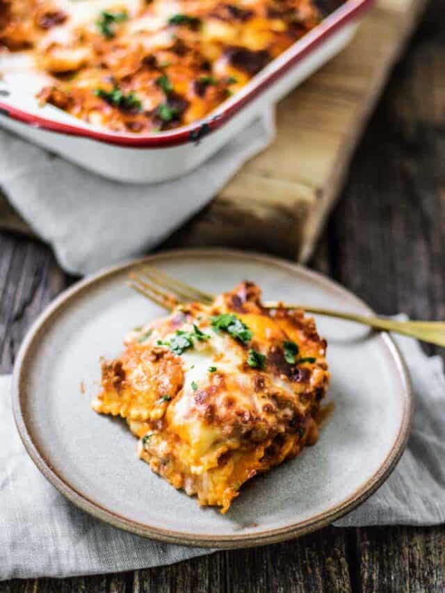 The Perfect Ravioli Bake Recipe To Try Now!
