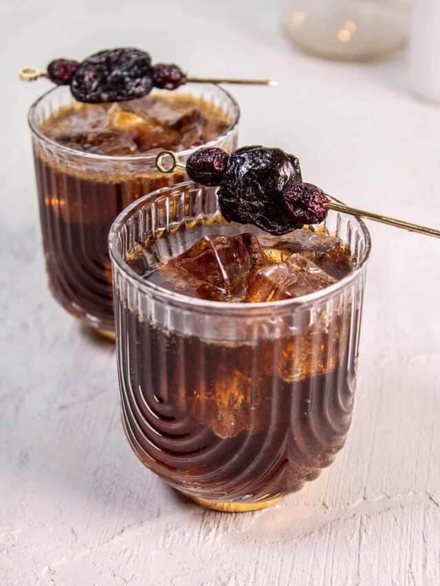 Fruitcake Rum and Coke; The Best Christmas Cocktail
