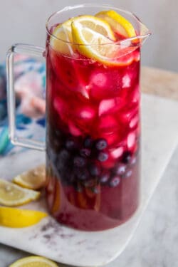 Easy Blueberry Lemonade; An Essential Recipe for Summer