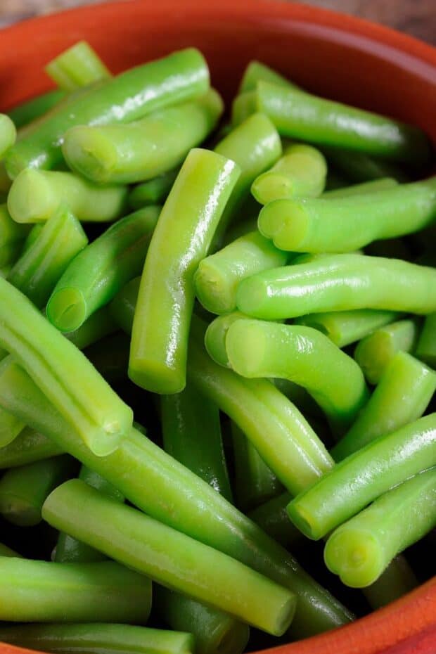 close up shot of green beans